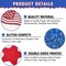 300-Piece Patriotic Table Confetti – Red, White, and Blue Star Sequins for Memorial Day, 4th of July, Independence Day, and 250th Anniversary Party Decorations, Perfect for Adding Glittery Festive Sprinkles to Tables